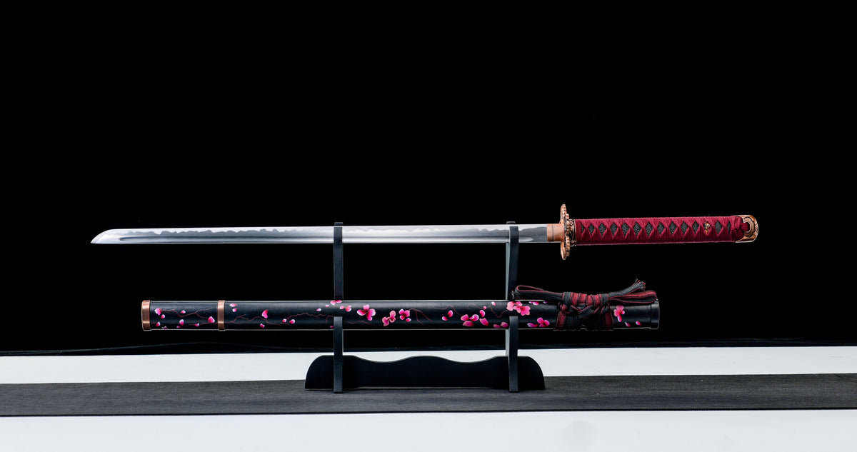 Ghost of Yotei - Sakura In Moonlight Display (Straight Blade) Katana