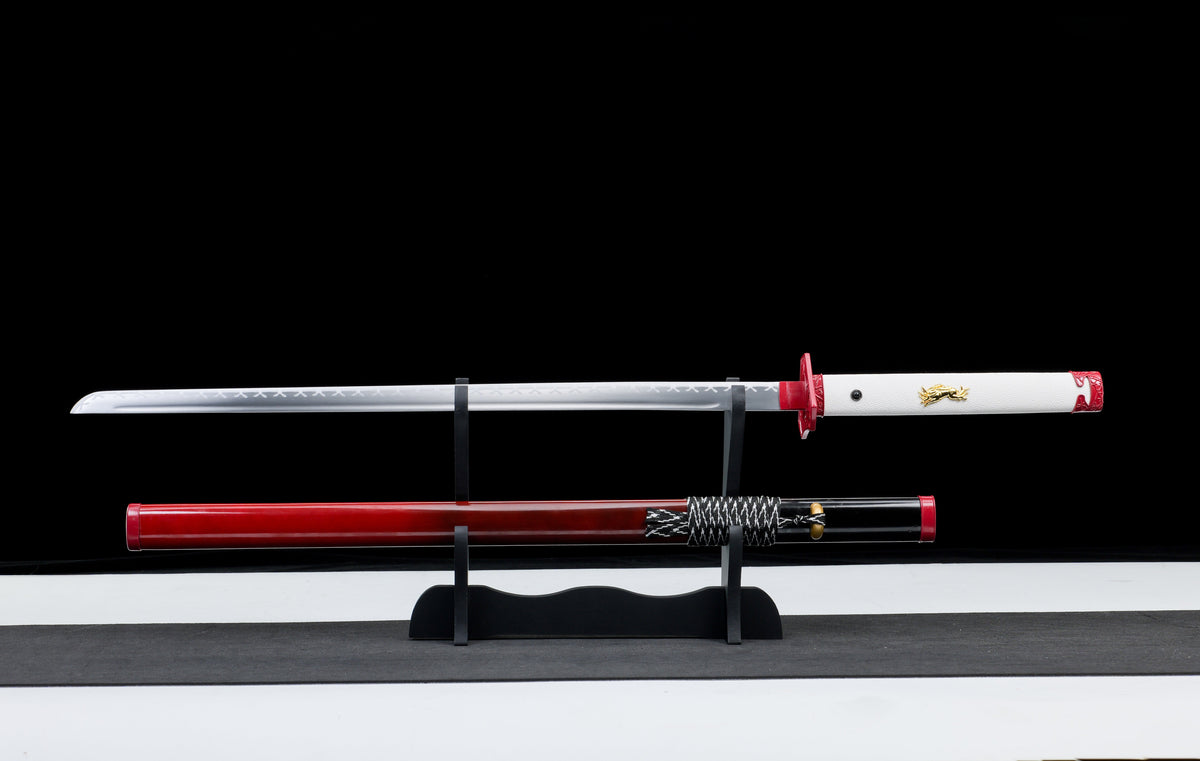 Ghost of Yotei - Blood Rust Honey Display (Straight Blade) Katana