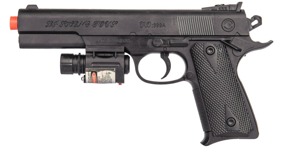 P2400 Airsoft Spring Handgun with Laser - TOPHATTER'S ARMORY DEALS