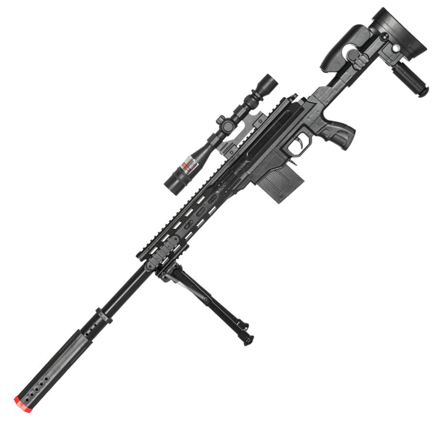 P2668 Tactical Spring Airsoft Sniper Rifle With Scope and Bipod