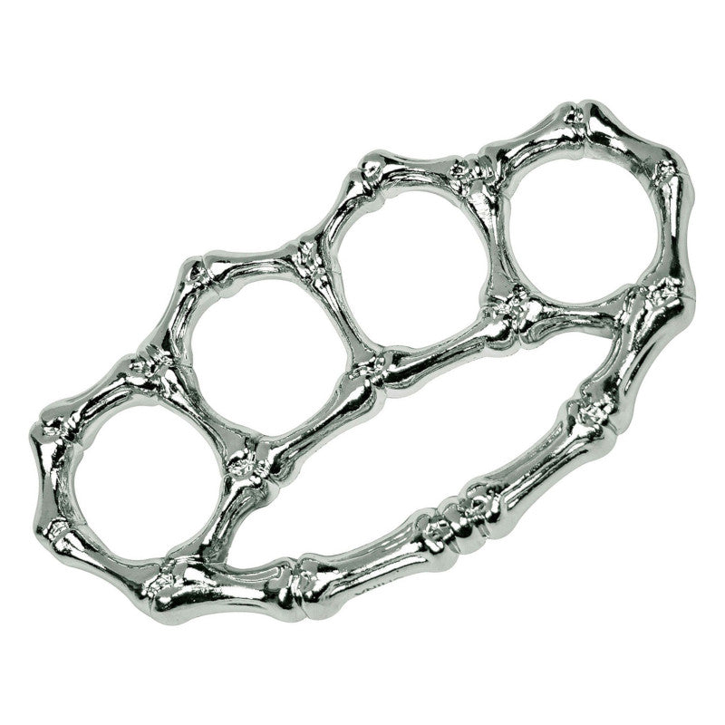 Silver Bones Design Knuckle Duster - TOPHATTER'S ARMORY DEALS