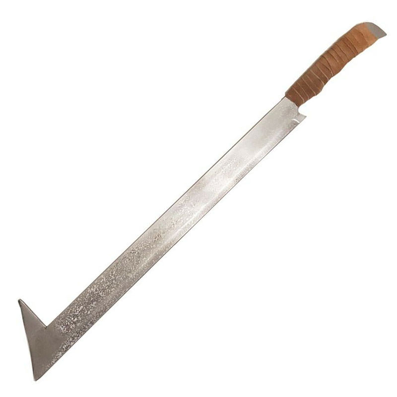 Fantasy Scimitar Uruk Sword with Rust Finish