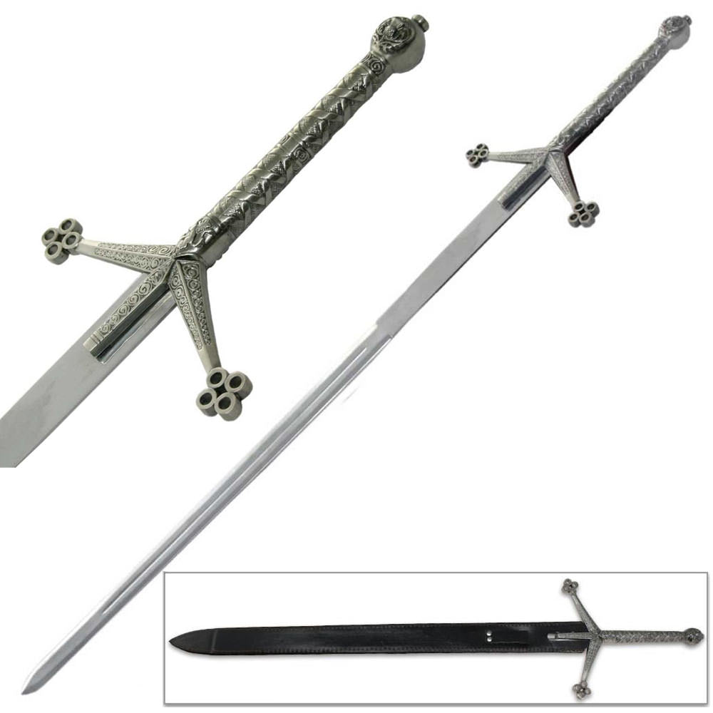 Basket Hilted Two-Handed Highland Claymore Sword