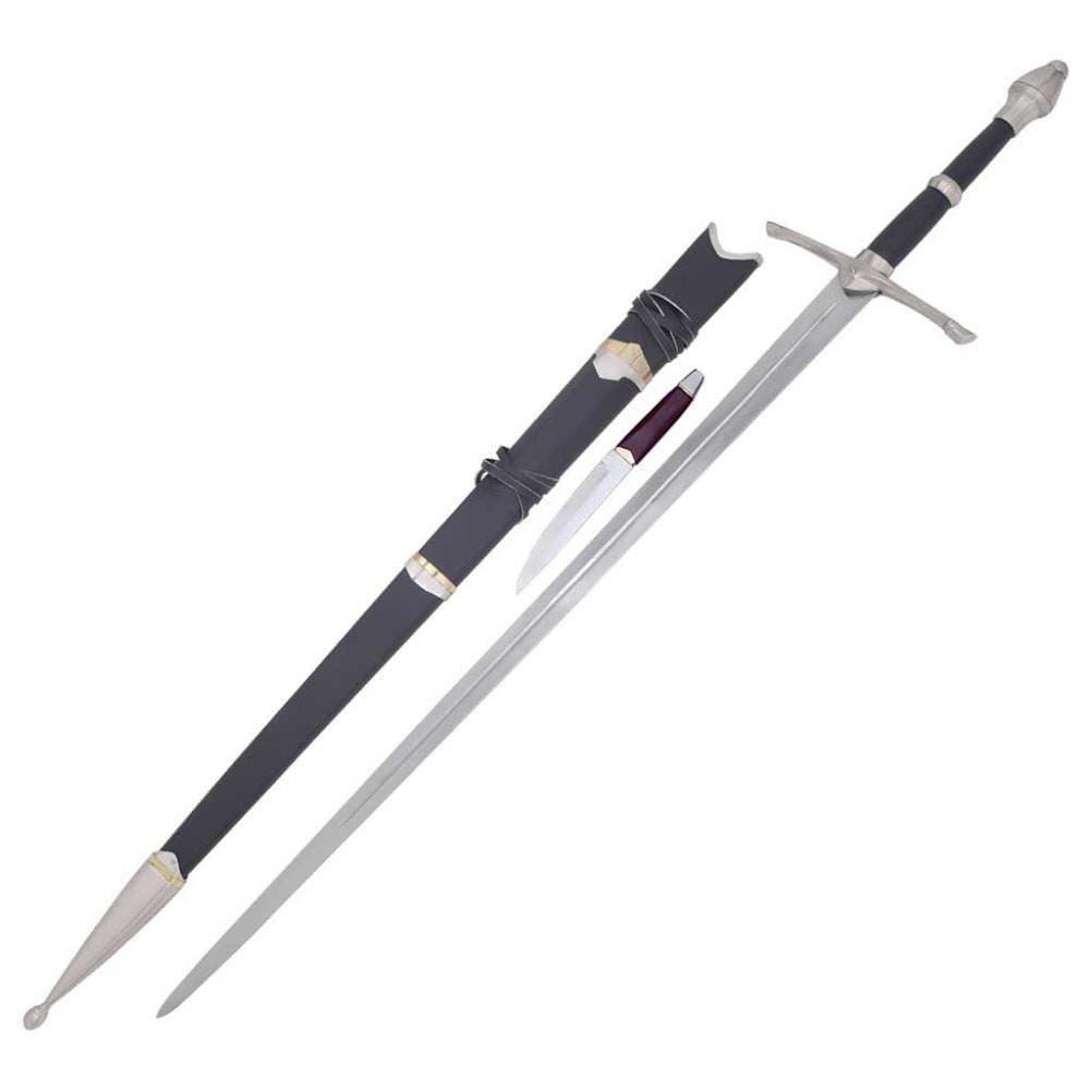 Ranger Long Sword Of Strider With Knife and Scabbard - TOPHATTER'S ARMORY DEALS