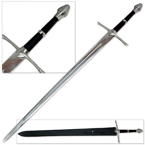 Legendary Ranger Medieval Knight Longsword With Sheath