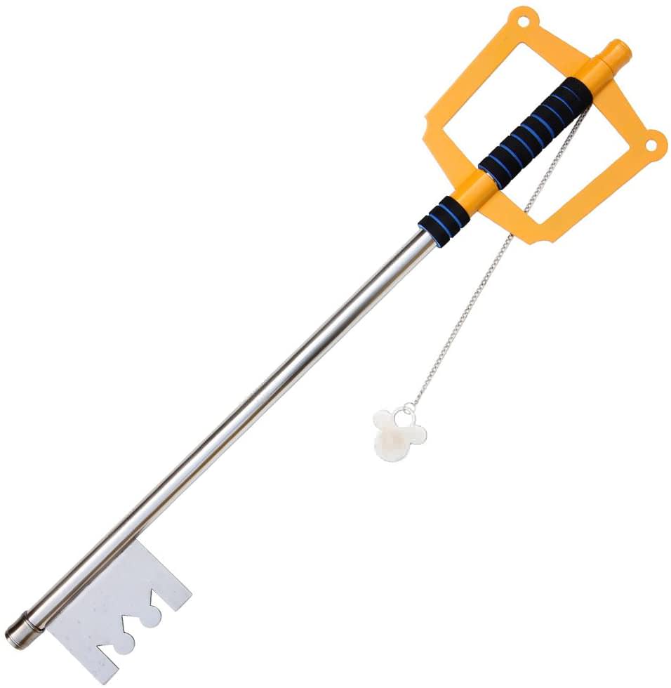 Giant Metal Fantasy Golden Key To The City Gamer Sword - TOPHATTER'S ARMORY DEALS