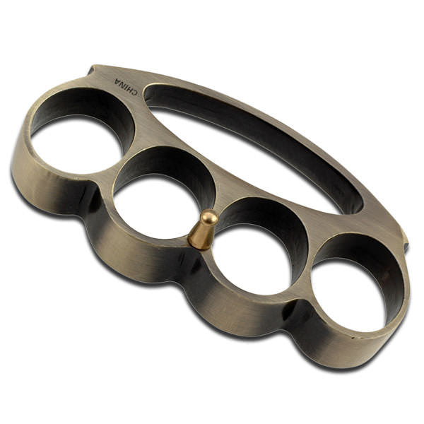 Chubby Chunk Paperweight Bronze Belt Knuckle Buckle