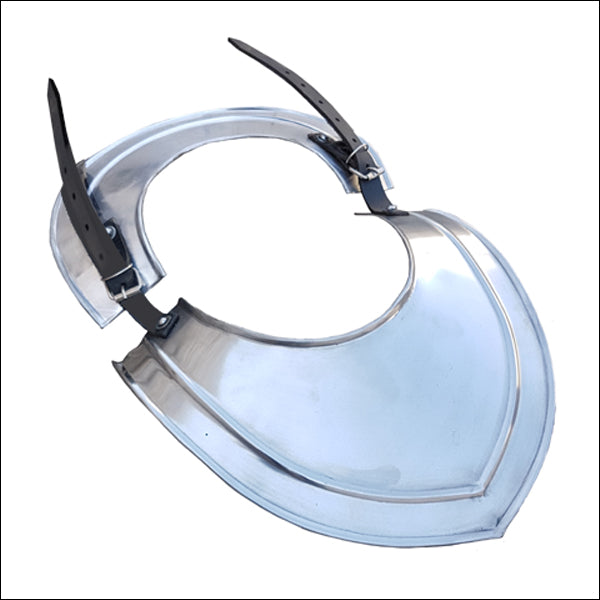 Medieval Knights Templar Gorget Neck Plate Armor - TOPHATTER'S ARMORY DEALS