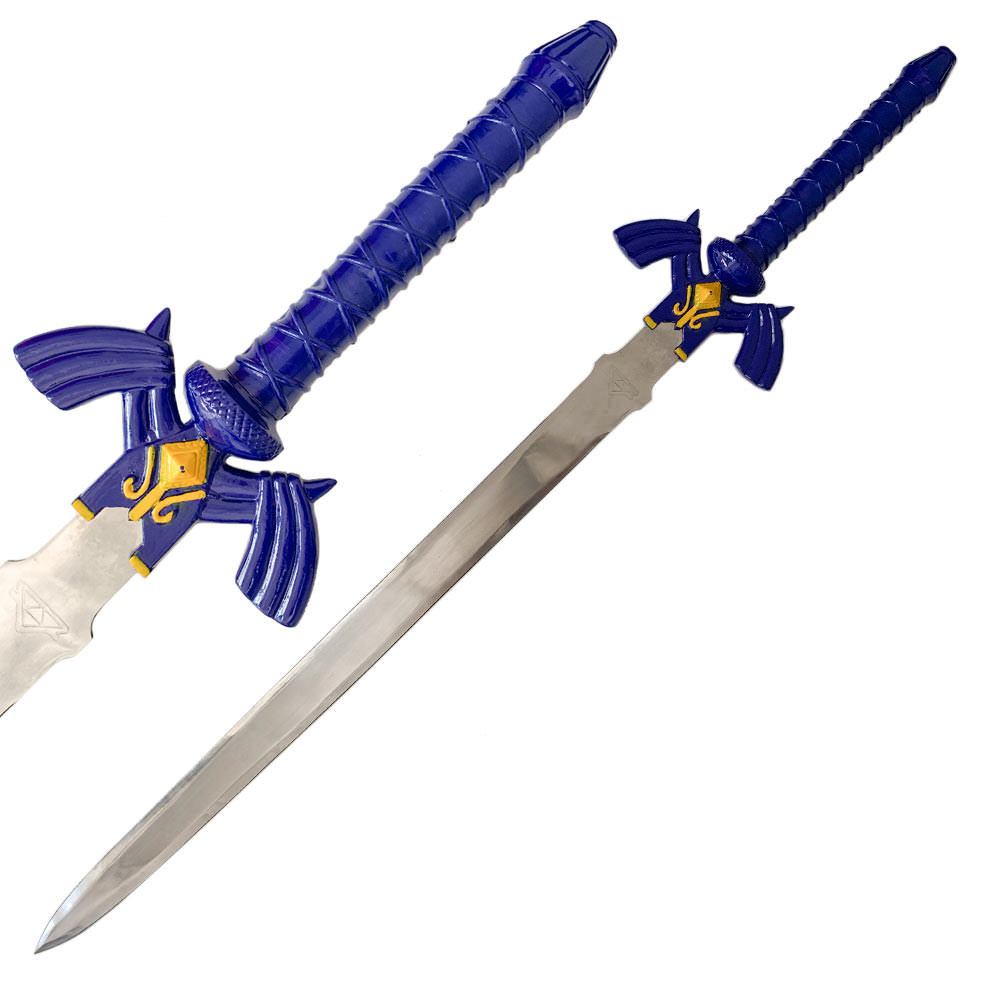 Zelda Masters Sword Ocarina Of Time With Wall Plaque - TOPHATTER'S ARMORY DEALS