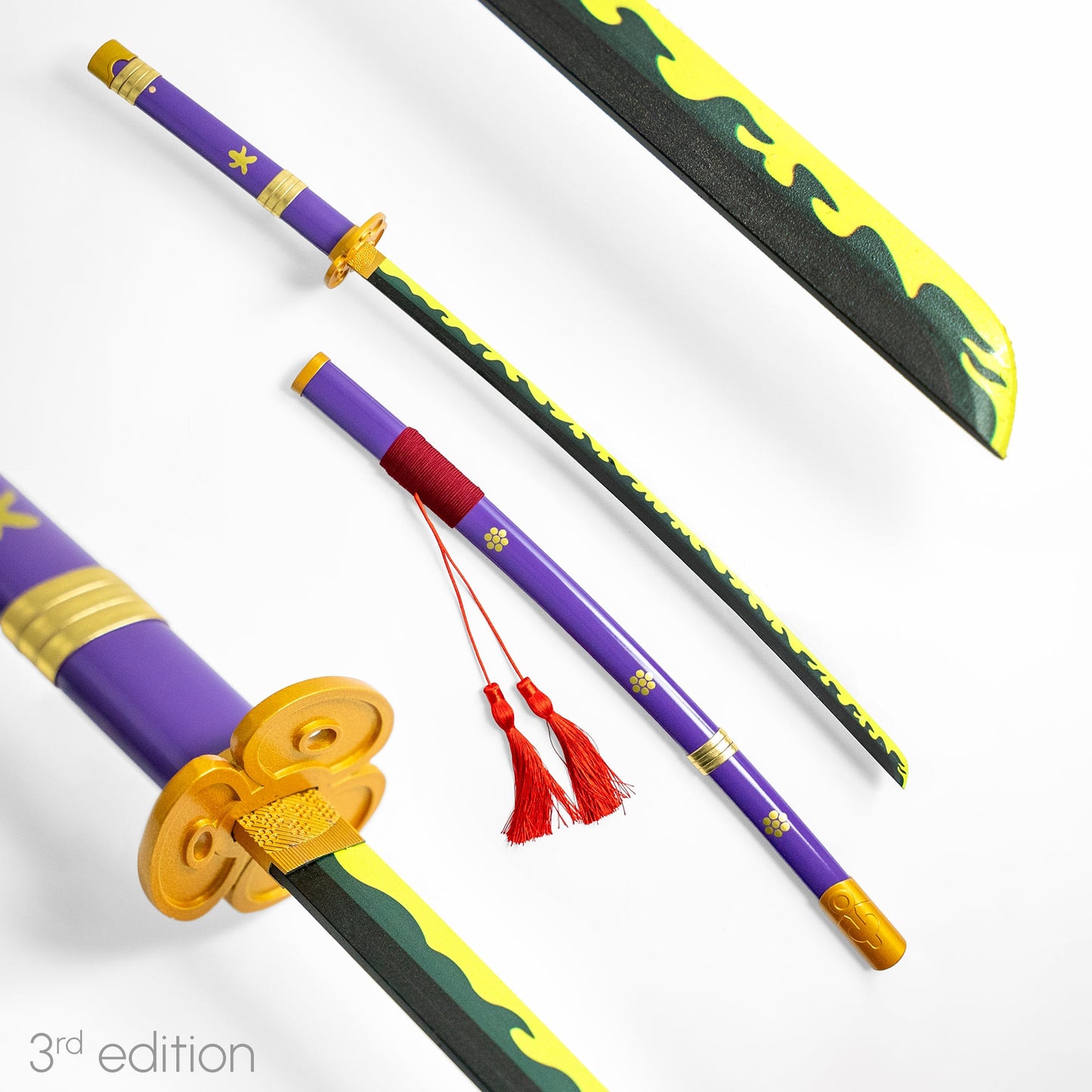 Roronoa Zoro's Purple "Enma" Katana (Anime Accurate)