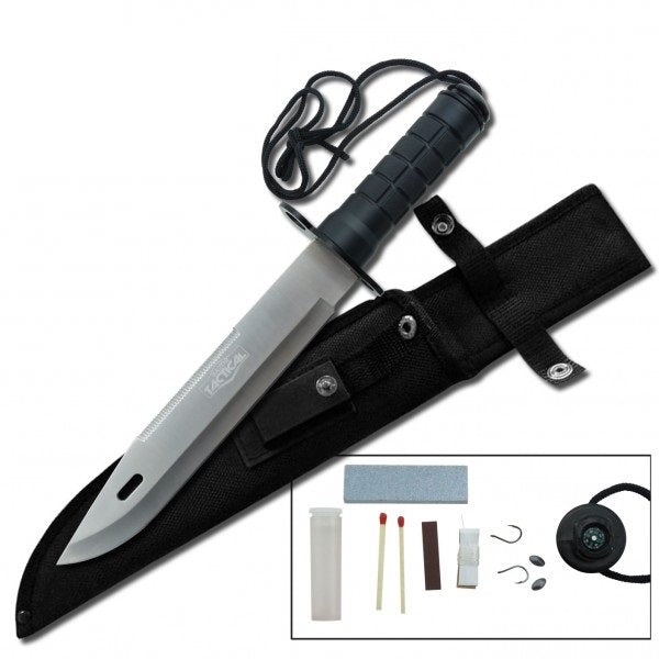 Ultimate Outdoor Hunting Survival Knife With Sheath - TOPHATTER'S ARMORY DEALS