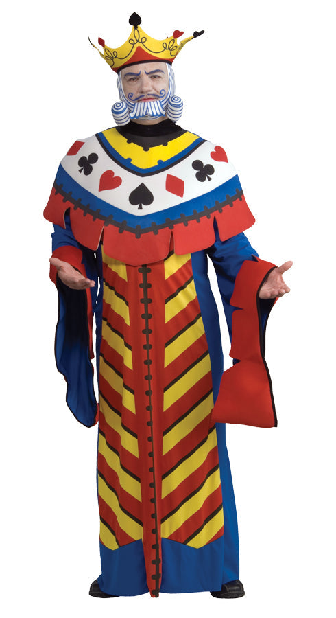 Men's Playing Card King Costume