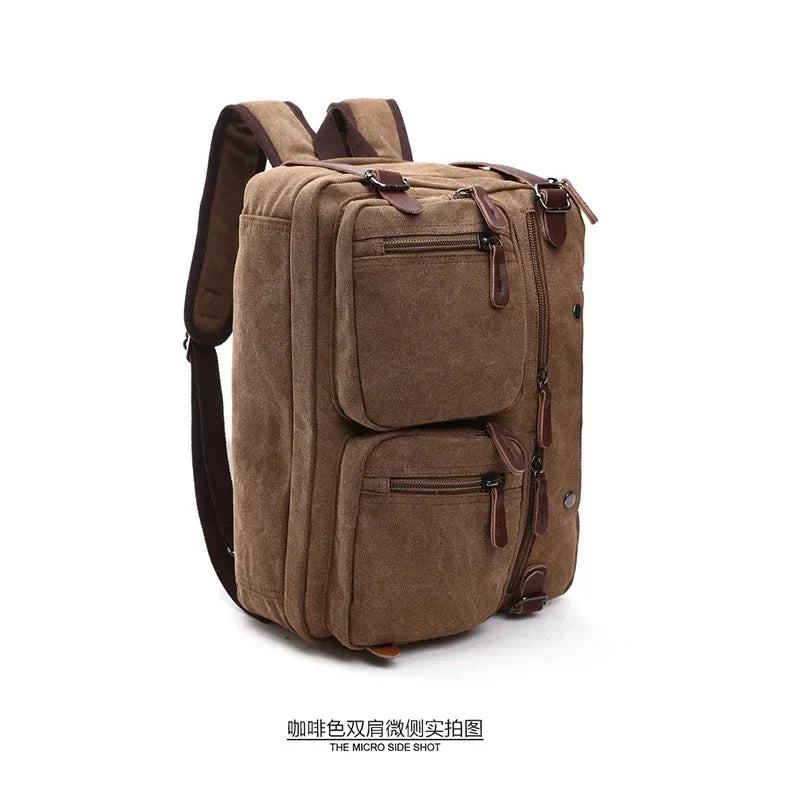 Laptop Travel Shoulder Bag Briefcase (Brown)