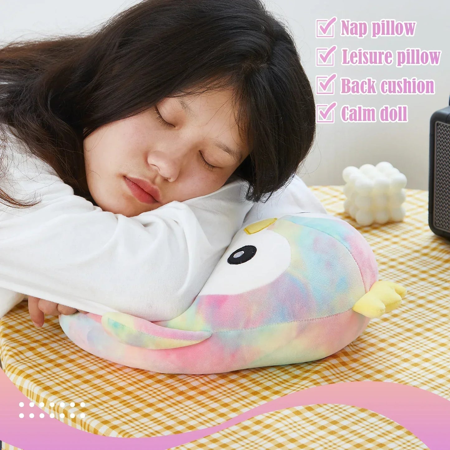 Cute Penguin Throw Pillow