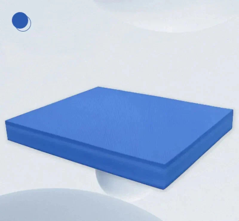 High-Density TPE Balance Pad Non-Slip Foam Cushion Blue