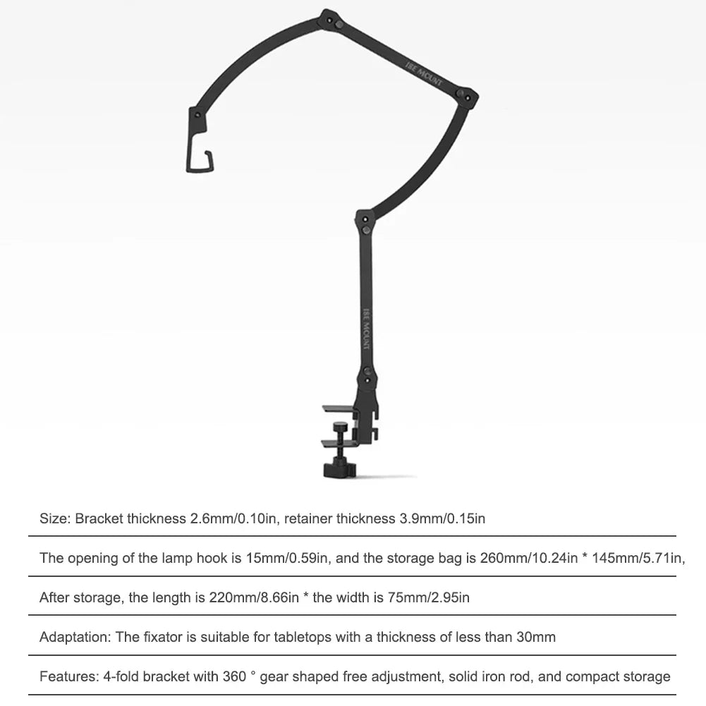 Folding Lamp Stand Portable