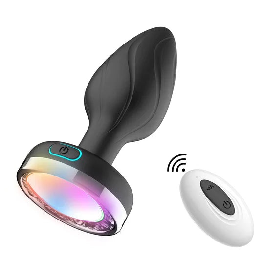 Colourful Remote Control Anal Plug - Anal Toy product image for intimate wellness and personal care