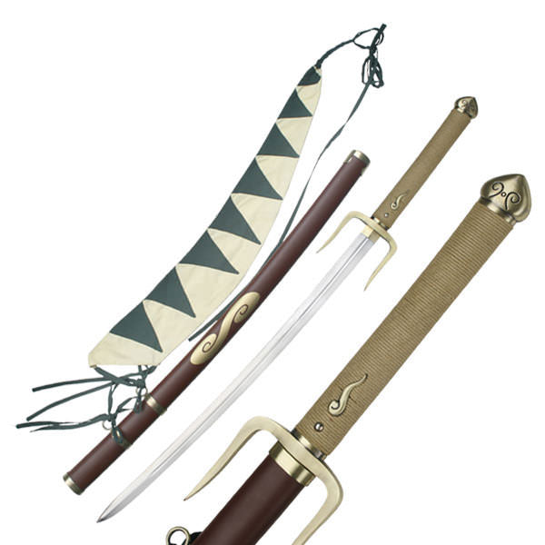 Samurai Champloo Full Tang Anime Manga Katana With Sword Bag - TOPHATTER'S ARMORY DEALS