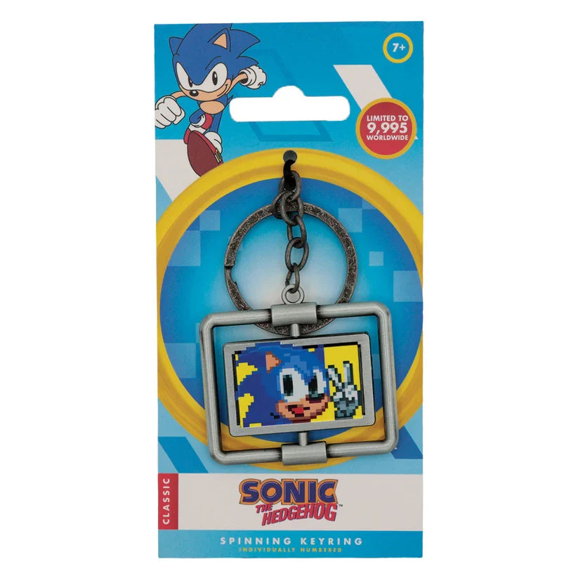 Sonic The Hedgehog – Spinning Keyring