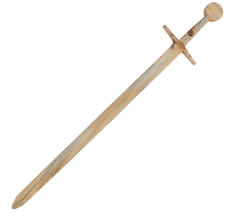 Excalibur Wooden Practice Medieval Sword 42 Inhces Overall