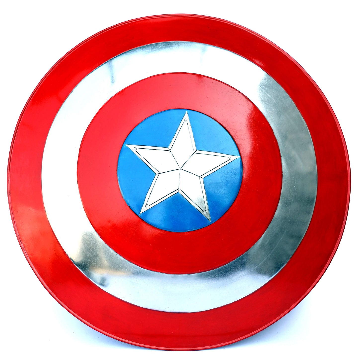 Captain America Metal Shield 24 inch Full Size