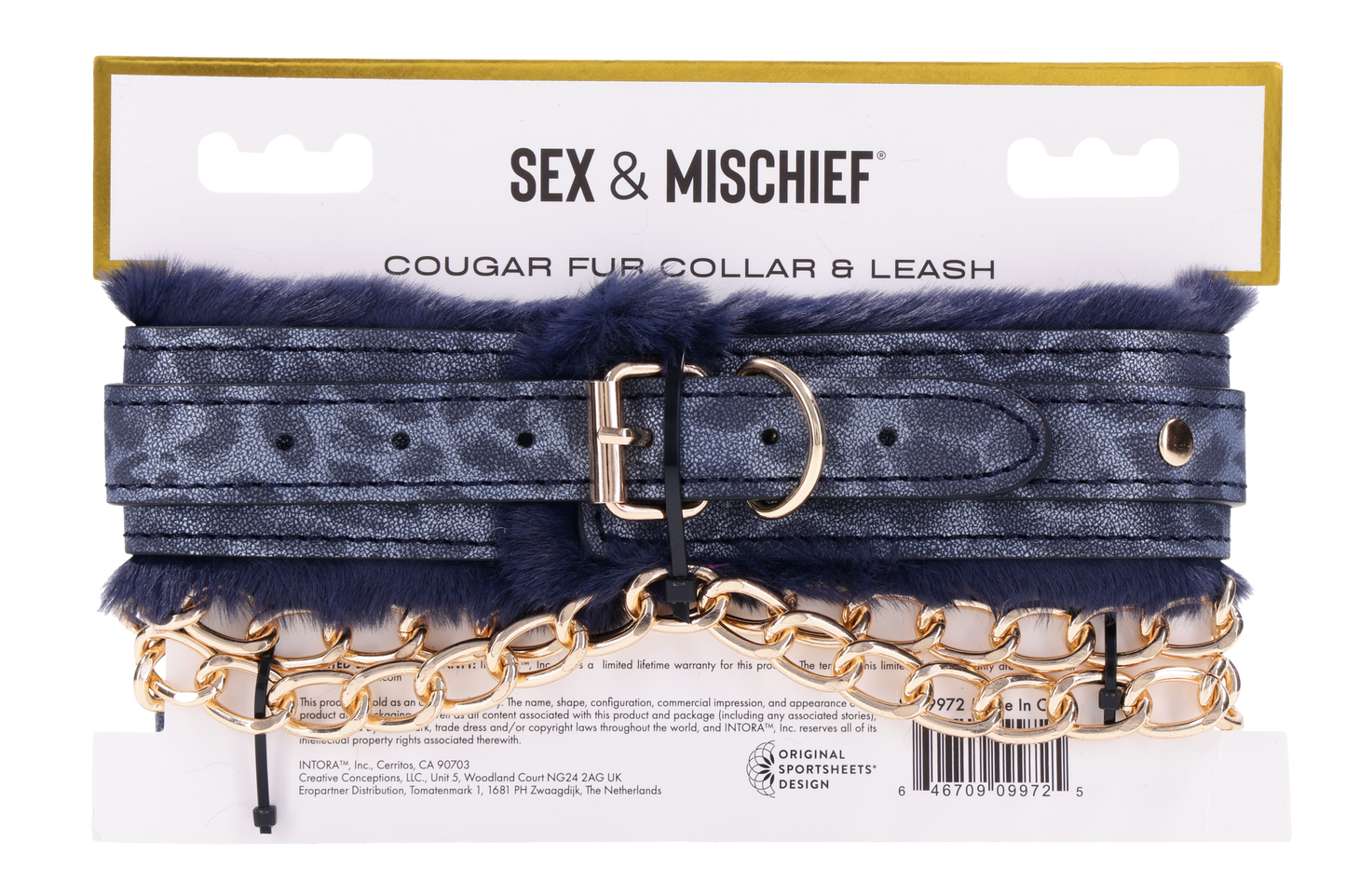 Cougar Fur Collar & Leash