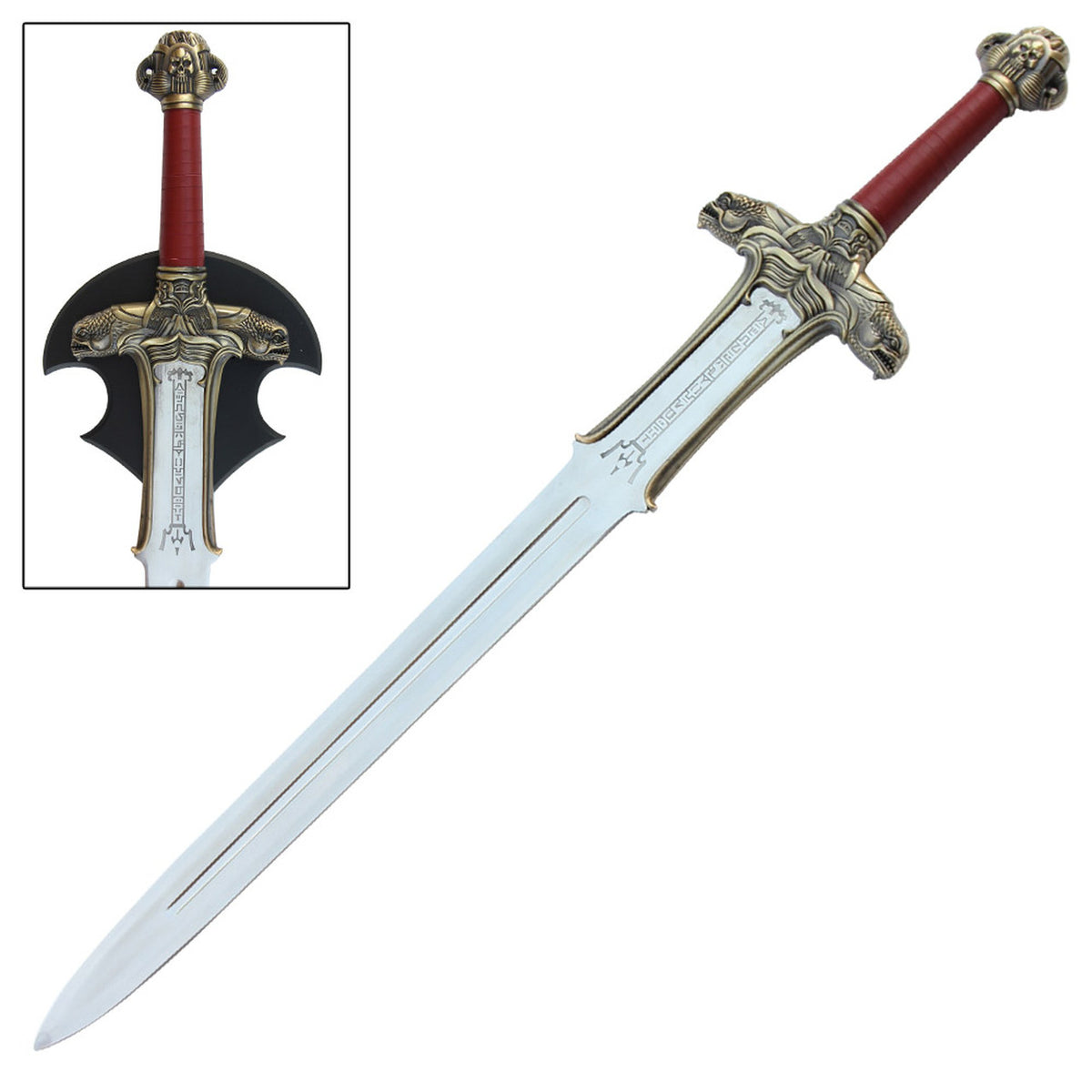 Medieval Barbarian Atlantean Sword - TOPHATTER'S ARMORY DEALS