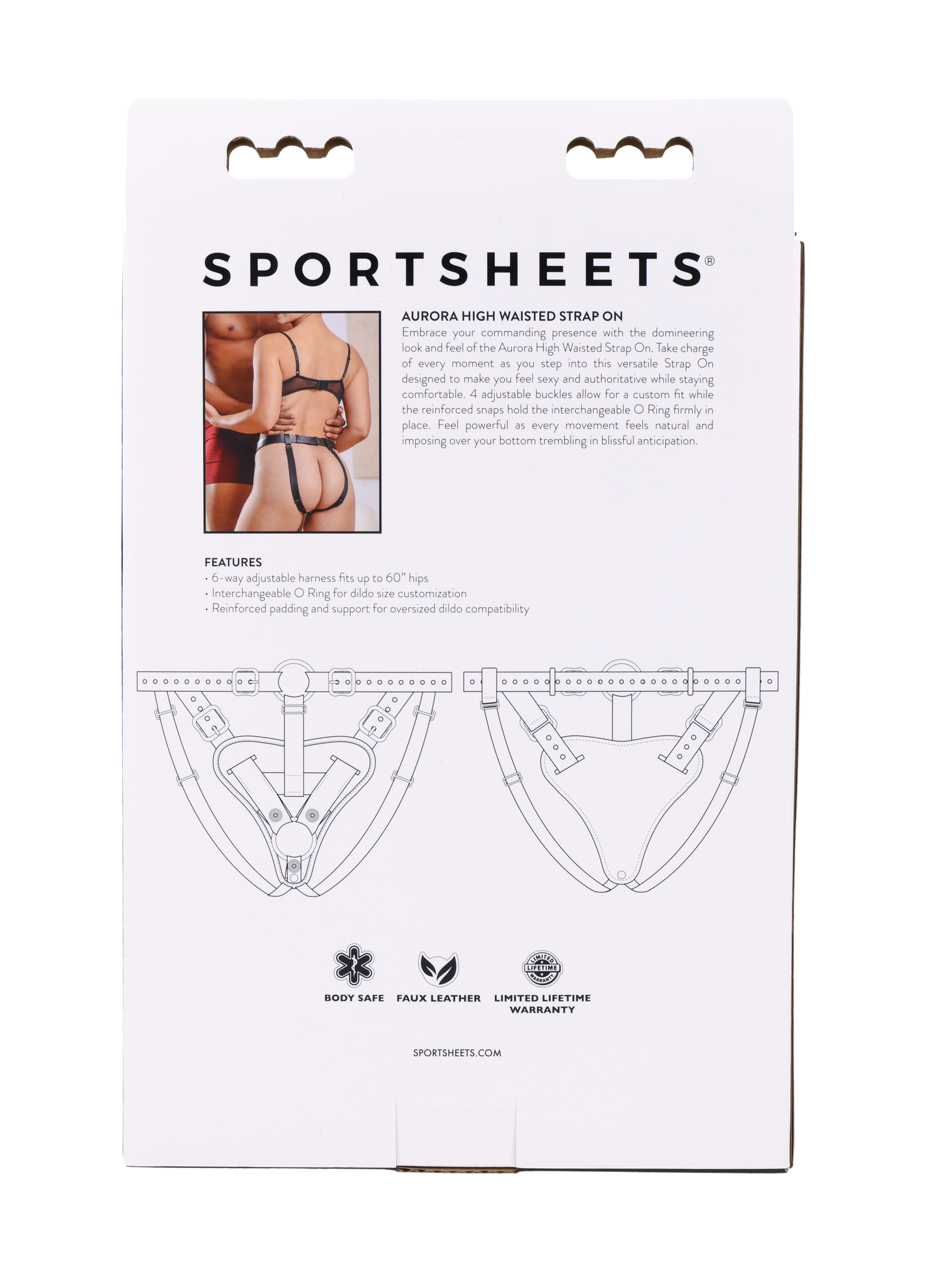 Aurora High Waisted Strap On