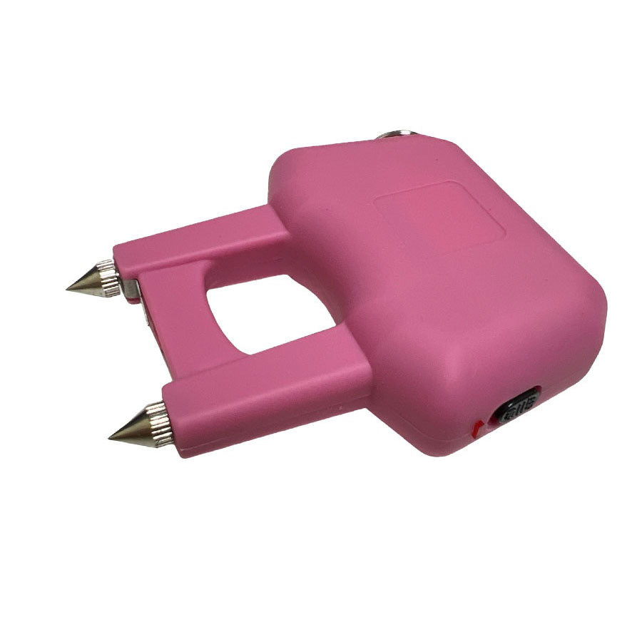 Pink Spike Claw Self Defense Stun Gun with Key Ring - TOPHATTER'S ARMORY DEALS