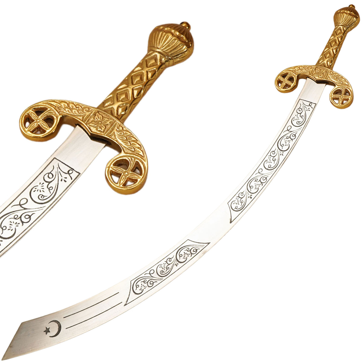 Belly Dancing Mystical Etched Scimitar of Balance Sword - TOPHATTER'S ARMORY DEALS