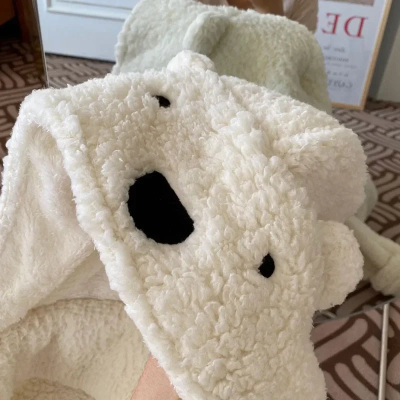 Kawaii Bear Hooded Wearable Blanket