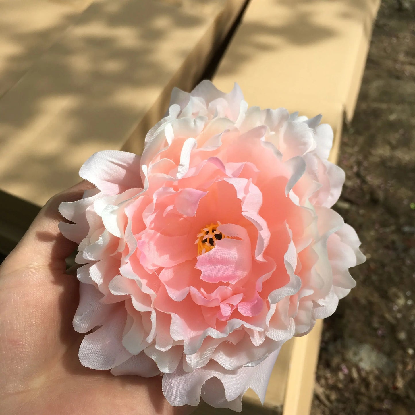 20pcs Artificial Peony Flower Heads