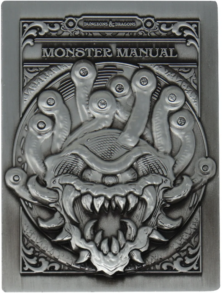 Dungeons & Dragons – Official Limited Edition Monster Manual Ingot