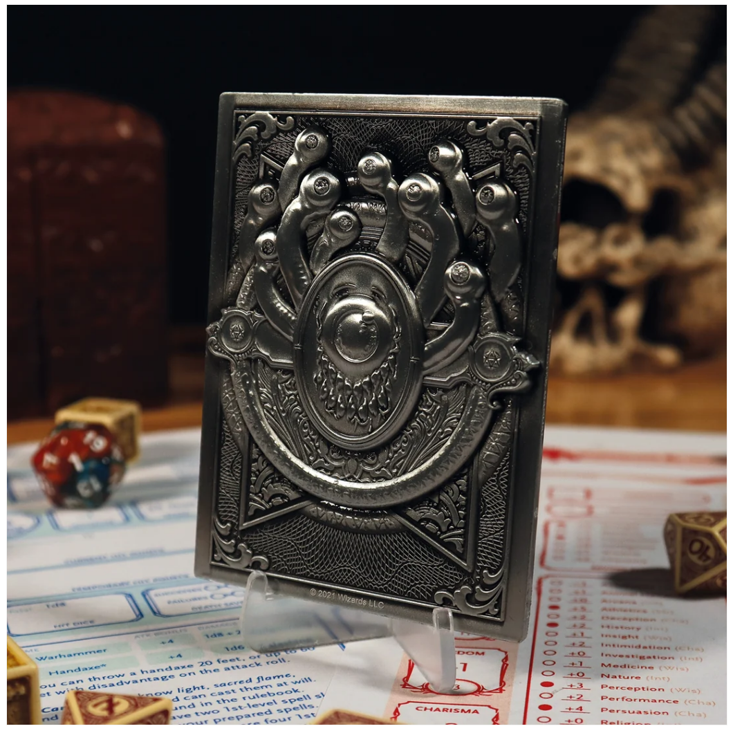 Dungeons & Dragons – Official Limited Edition Monster Manual Ingot
