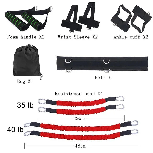 New Sport Boxing Trainer Resistance Band Training Belt