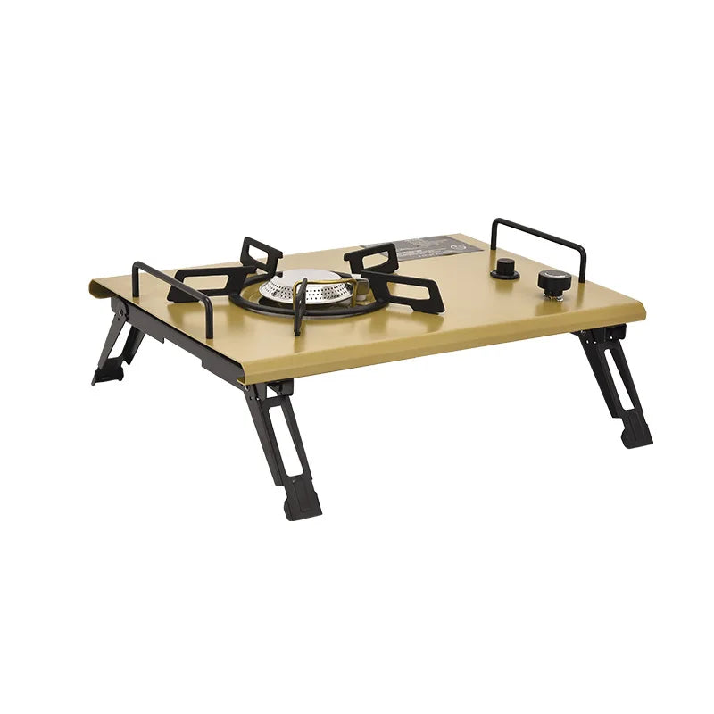 4000W Portable Gas Stove Burner High-Power Khaki
