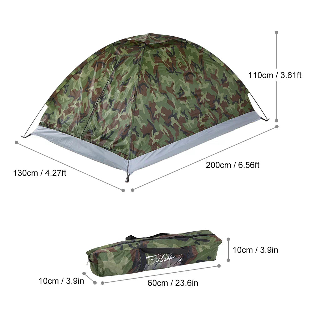 Camping Tent Camouflage Tents for 2 Person