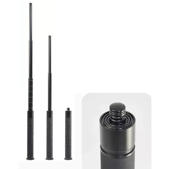 GS183 FOX Telescopic Hiking Pole with Self-Defense Baton