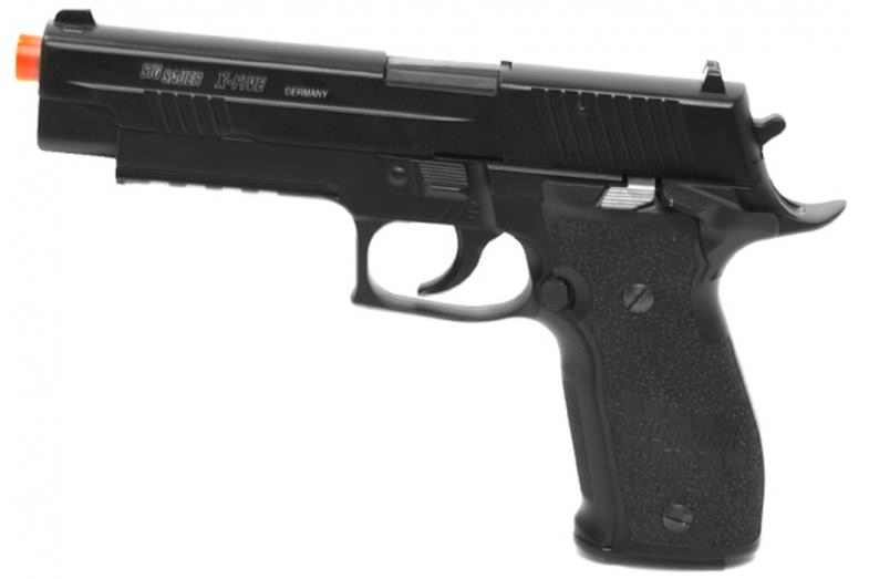 Full Metal Sig Sauer X-Five P226 CO2 Blowback Handgun 6MM Airsoft Pistol - TOPHATTER'S ARMORY DEALS