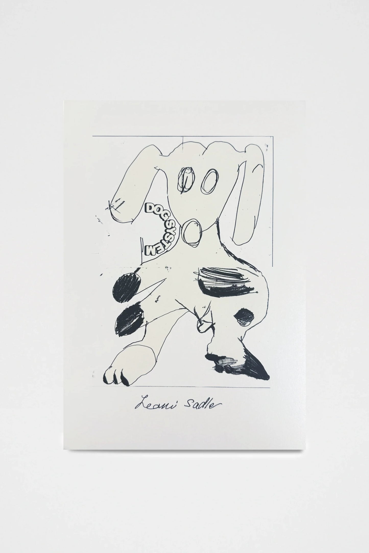 Leomi Sadler 'Dog System' Zine