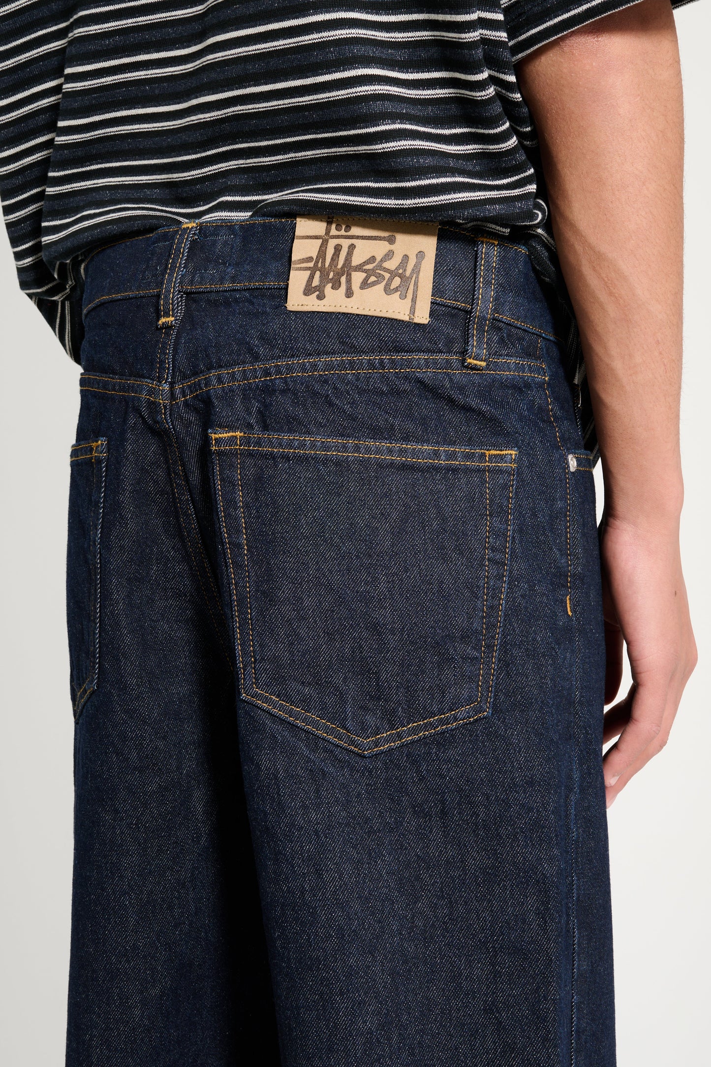 Stüssy New Classic Jeans Denim Rinsed Indigo