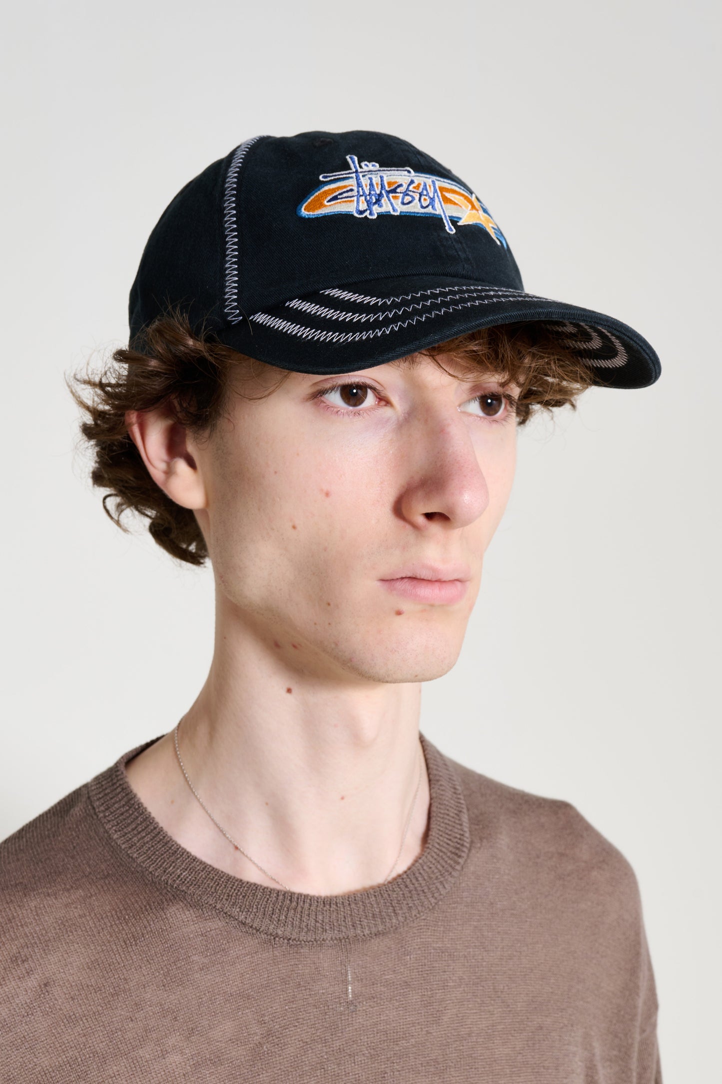 Stüssy LP Oval Star Cap Black