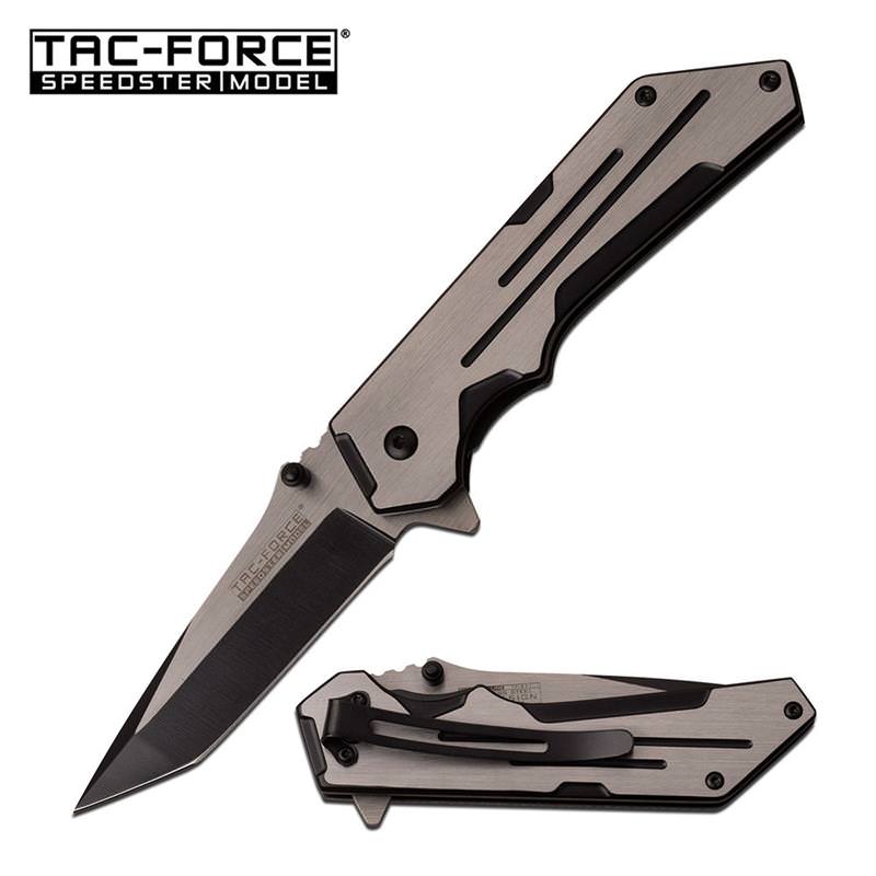 Tac-Force 4.5 Inch Closed 2 Tone Spring Assisted Pocket Knife - TOPHATTER'S ARMORY DEALS