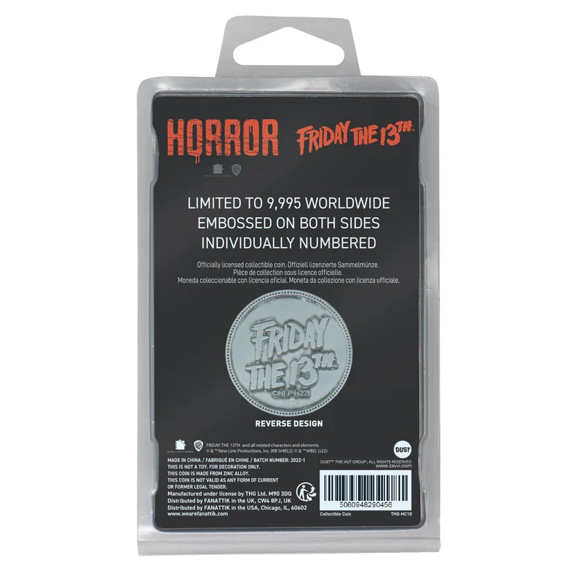 Friday the 13th Limited Edition Collectible Coin