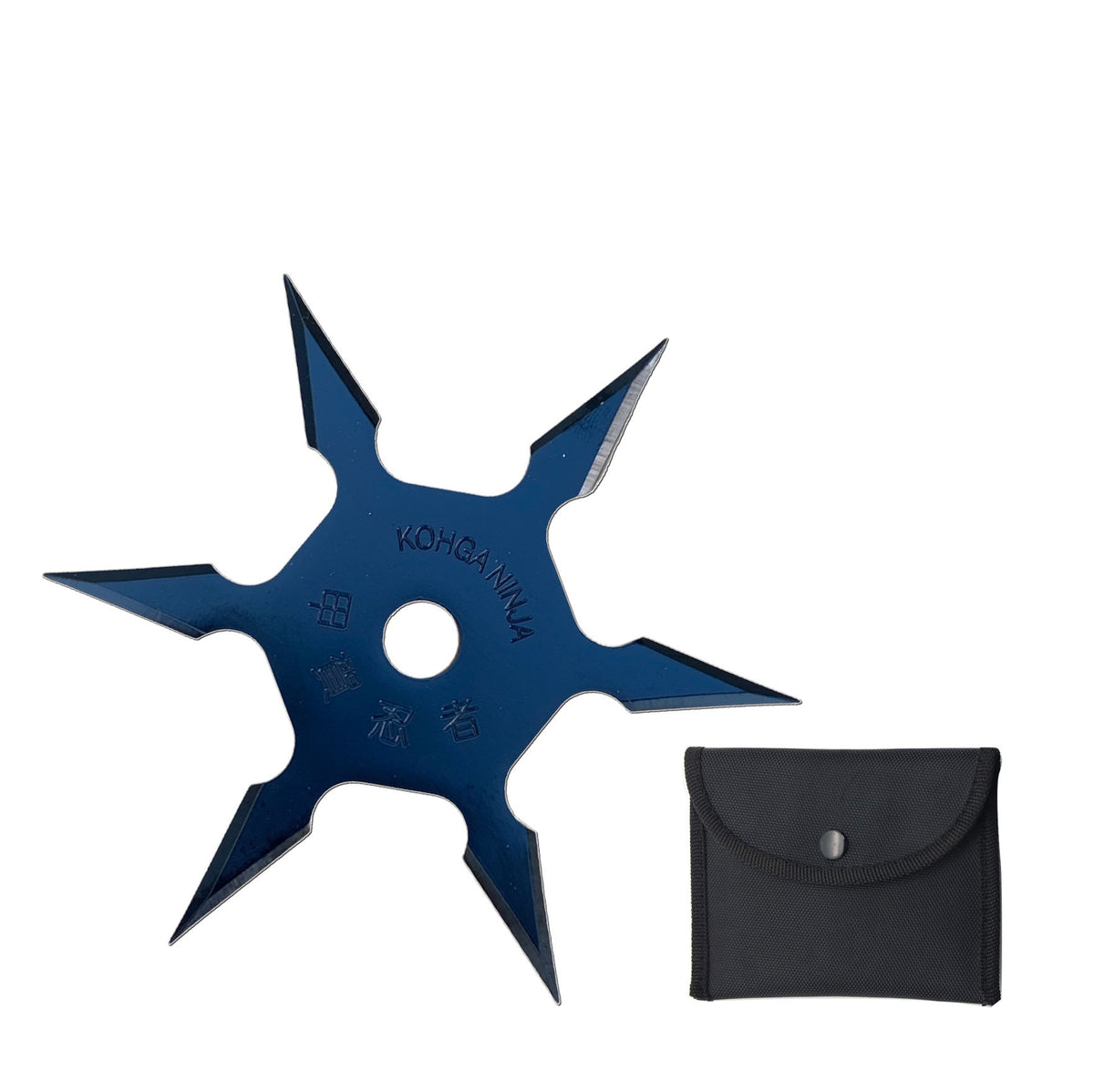 Black Khoga Ninja Six Point Sure Stick Throwing Star - TOPHATTER'S ARMORY DEALS