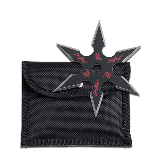 Ninja Throwing Star Anime Shuriken Knife Blade Six-Sided - TOPHATTER'S ARMORY DEALS