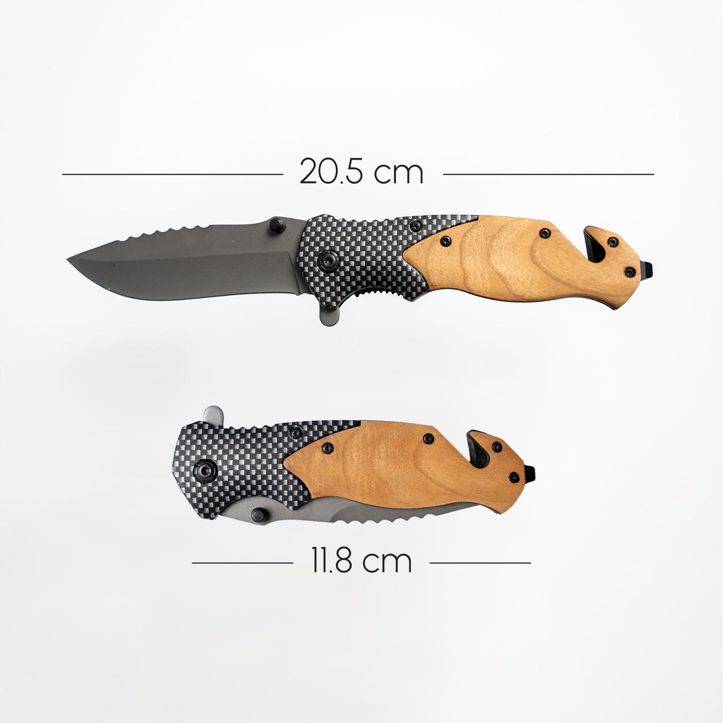 Fire and Steel - Timber Folding Knife