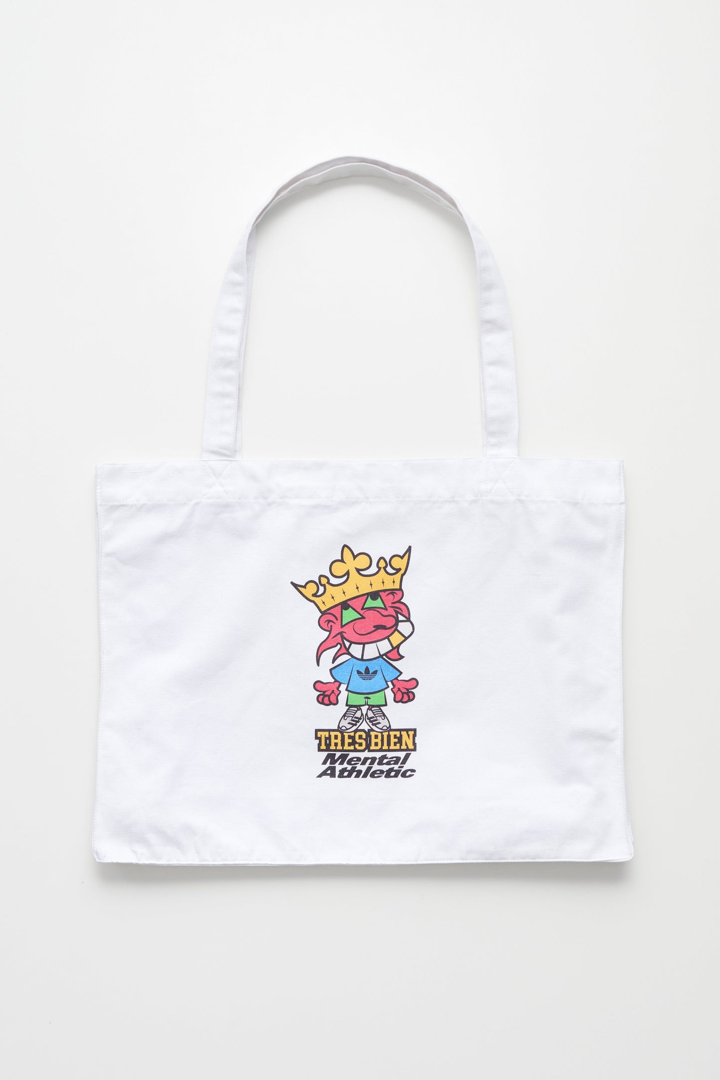 adidas x TRÈS BIEN x Mental Athletic Tote Bag White