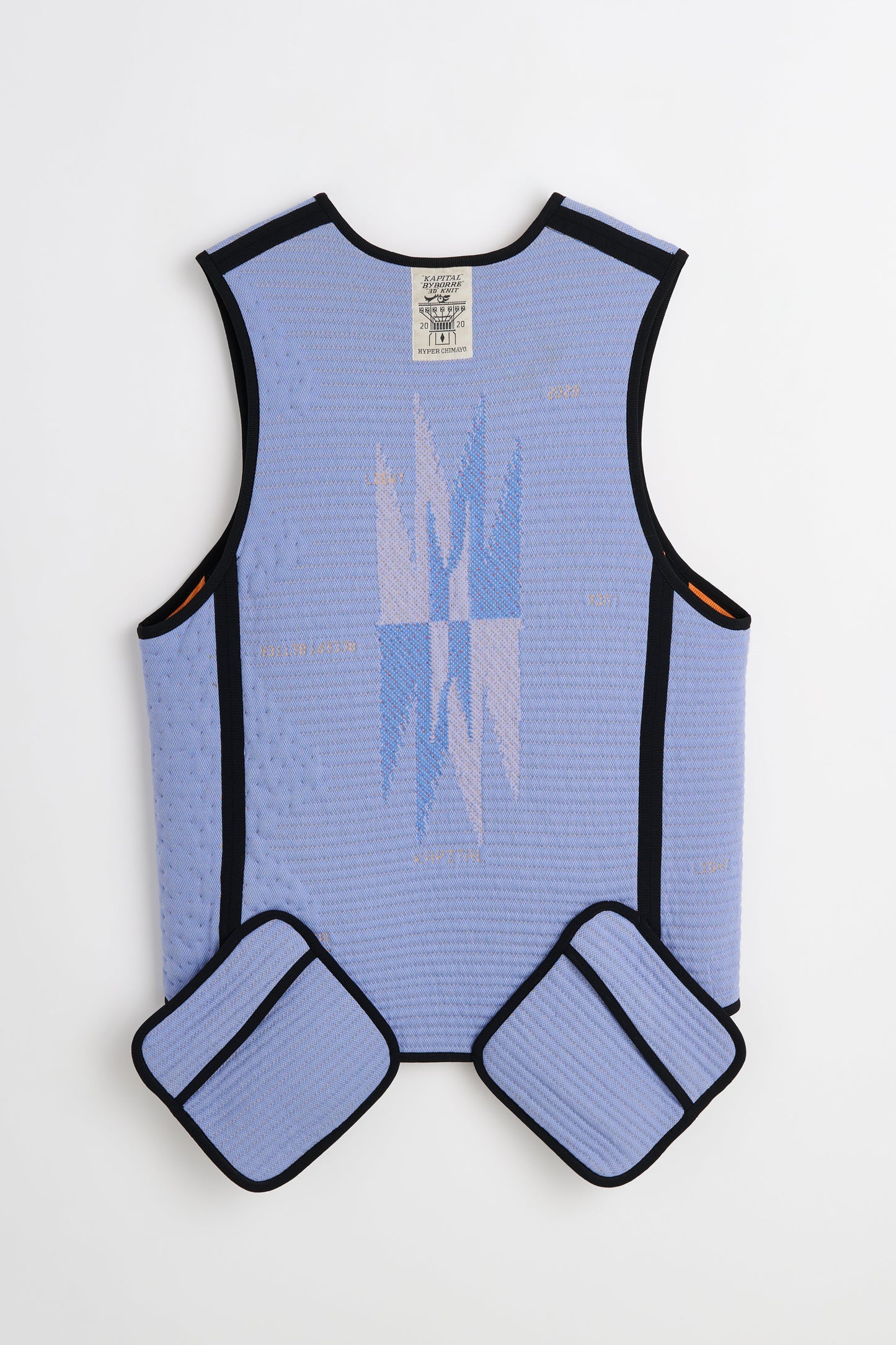 TRÈS BIEN Archive Kapital 3D Knit Vest Blue