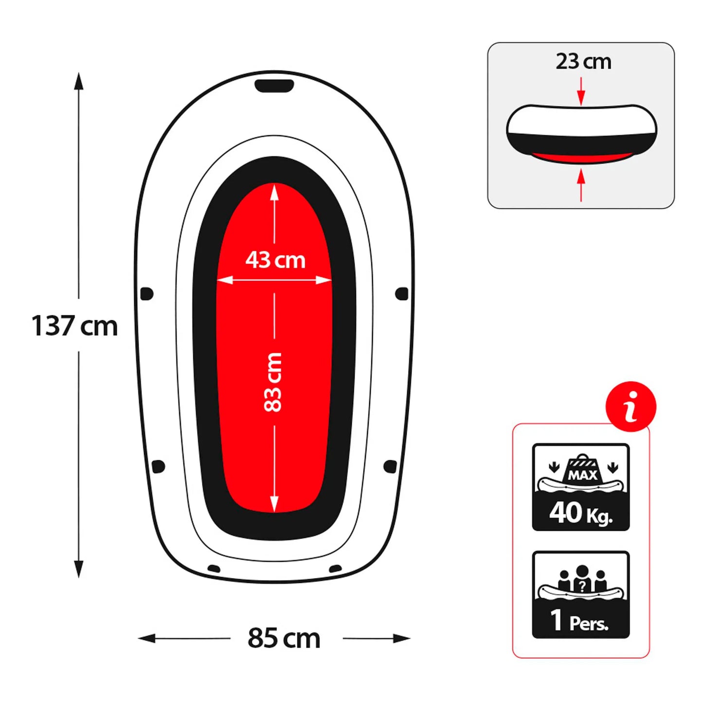Inflatable Boat Explorer Pro